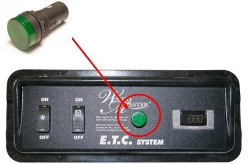 Green LED Light Bulb